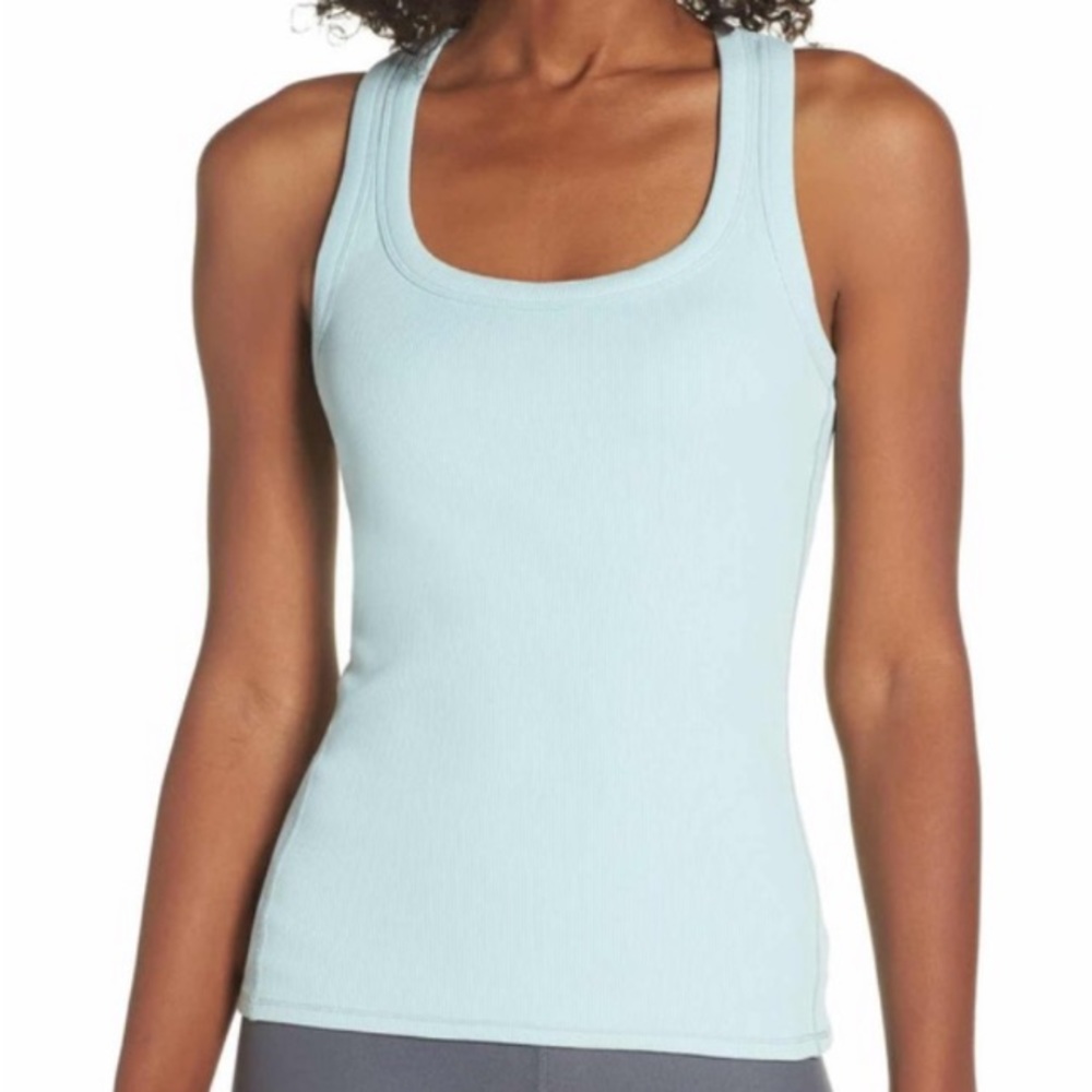Alo support ribbed racerback tank